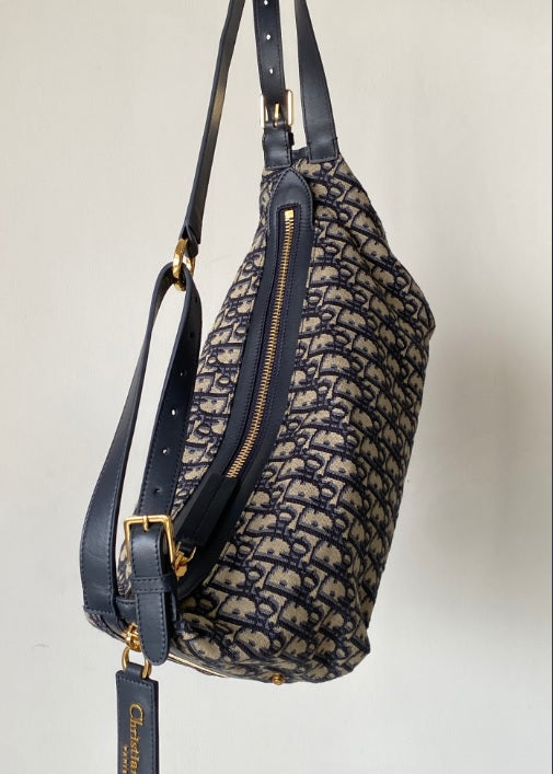 Medium D-Journey Bag - Deep Blue