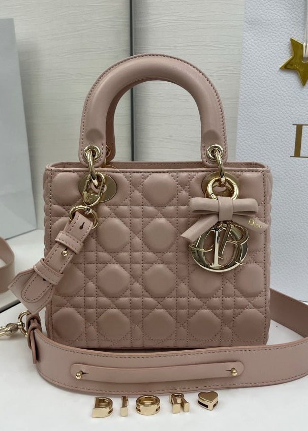 Dior Medium Lady Dior Bag Sand Pink