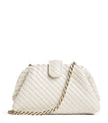 Lauren Woven Clutch Bag - Off White