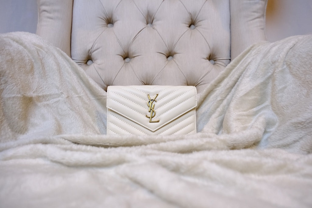 Cassandre Envelope WOC - Blanc Vintage