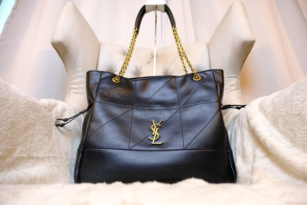 Jamie Shopping Tote Bag - Black