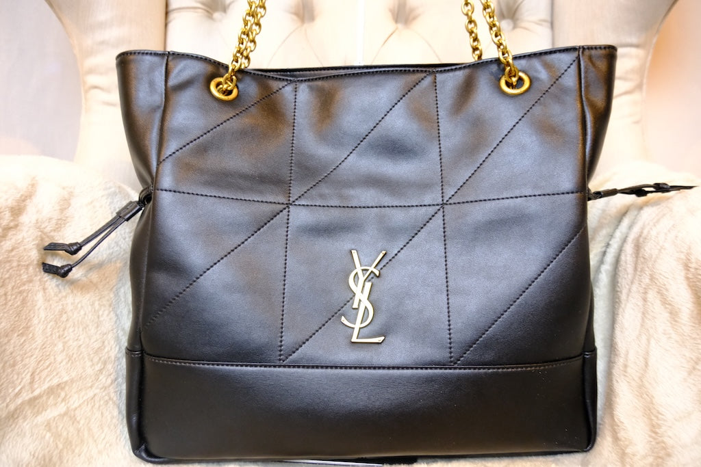 Jamie Shopping Tote Bag - Black