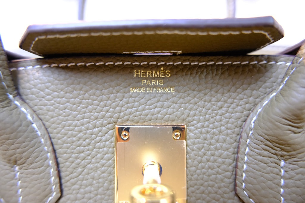 Birkin Shoulder 29 - Etoupe Togo GHW