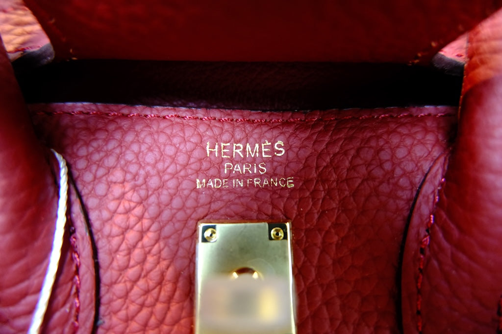 Birkin 25 Rogue Togo GHW