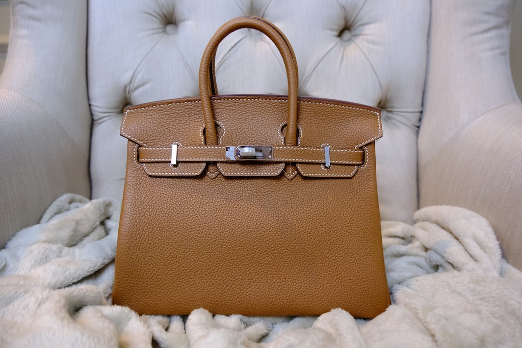 Birkin 25 - Gold Togo PHW