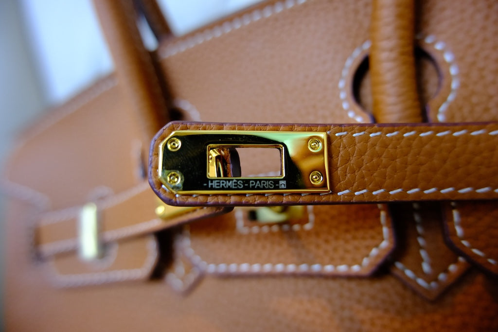 Birkin 25 - Gold Togo GHW