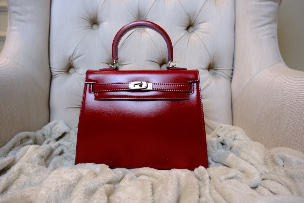 Hermès Kelly 25 - Rouge H Box GHW