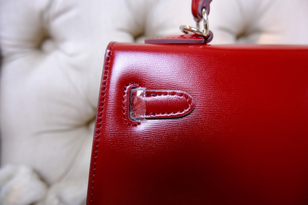 Hermès Kelly 25 - Rouge H Box GHW