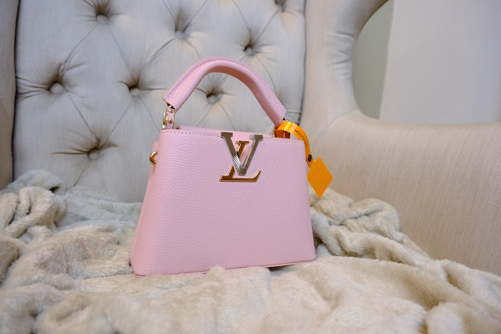 Capucines Mini Top Handle – Pink