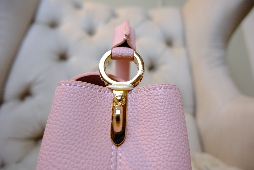 Capucines Mini Top Handle – Pink