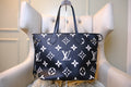 Neverfull MM - Black Beige Monogram Empreinte