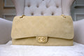 Suede Classic Flap - Beige