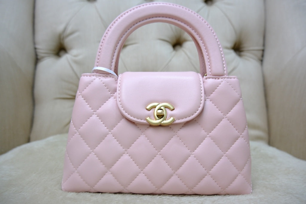Mini Kelly Top Handle - Pink
