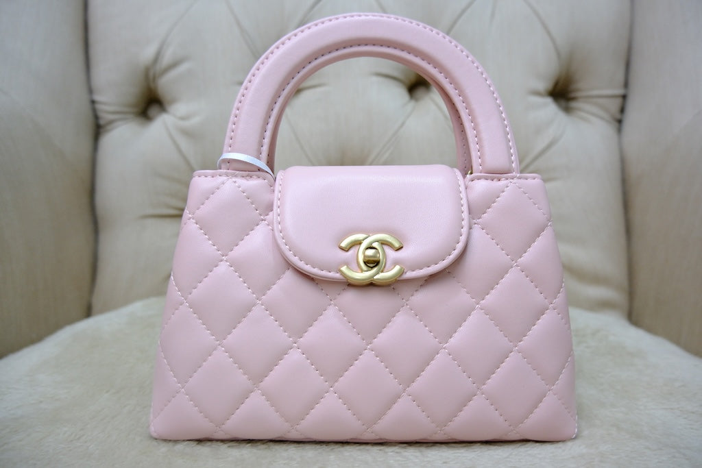 Mini Kelly Top Handle - Pink