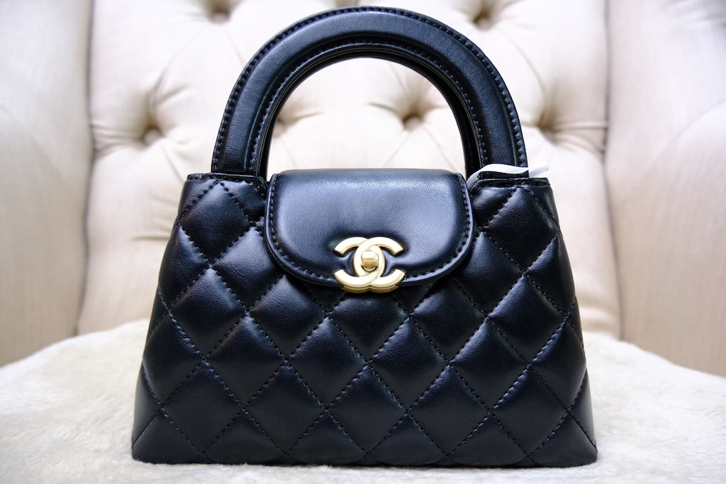 Mini Kelly Top Handle - Black