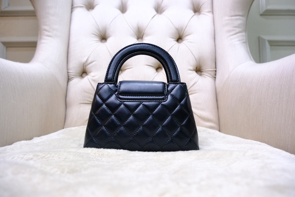 Mini Kelly Top Handle - Black