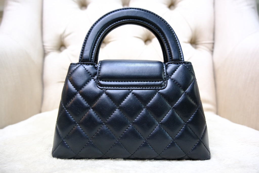 Mini Kelly Top Handle - Black