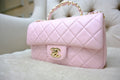 Mini Top Handle Rectangular Flap - Light Pink