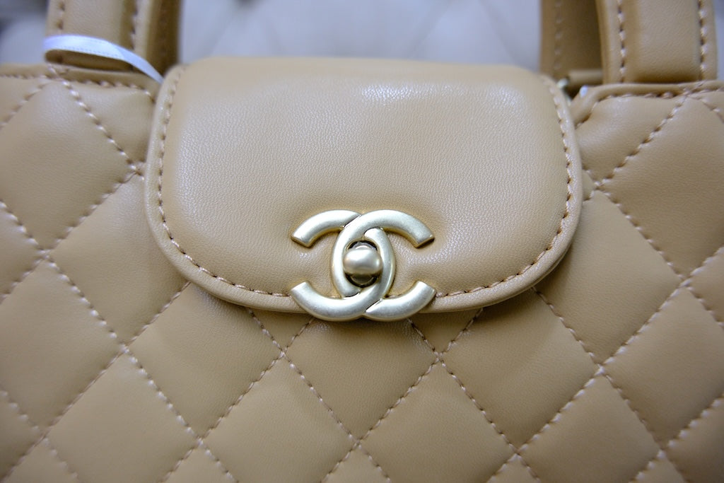 Mini Kelly Top Handle - Beige