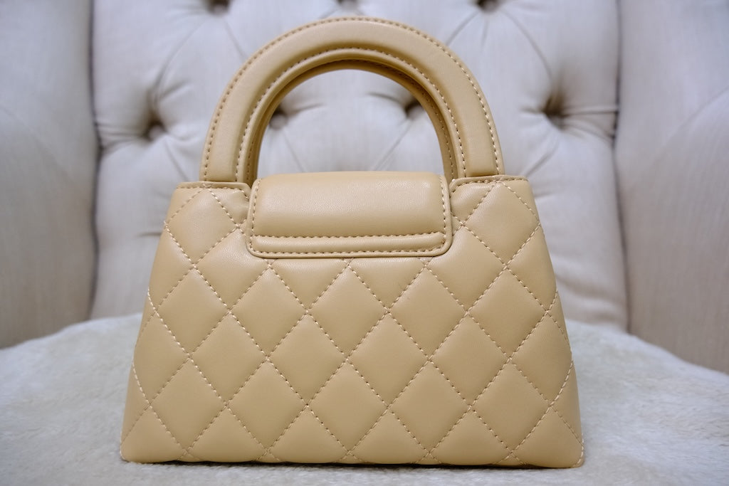 Mini Kelly Top Handle - Beige