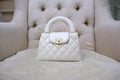Mini Kelly Top Handle - White