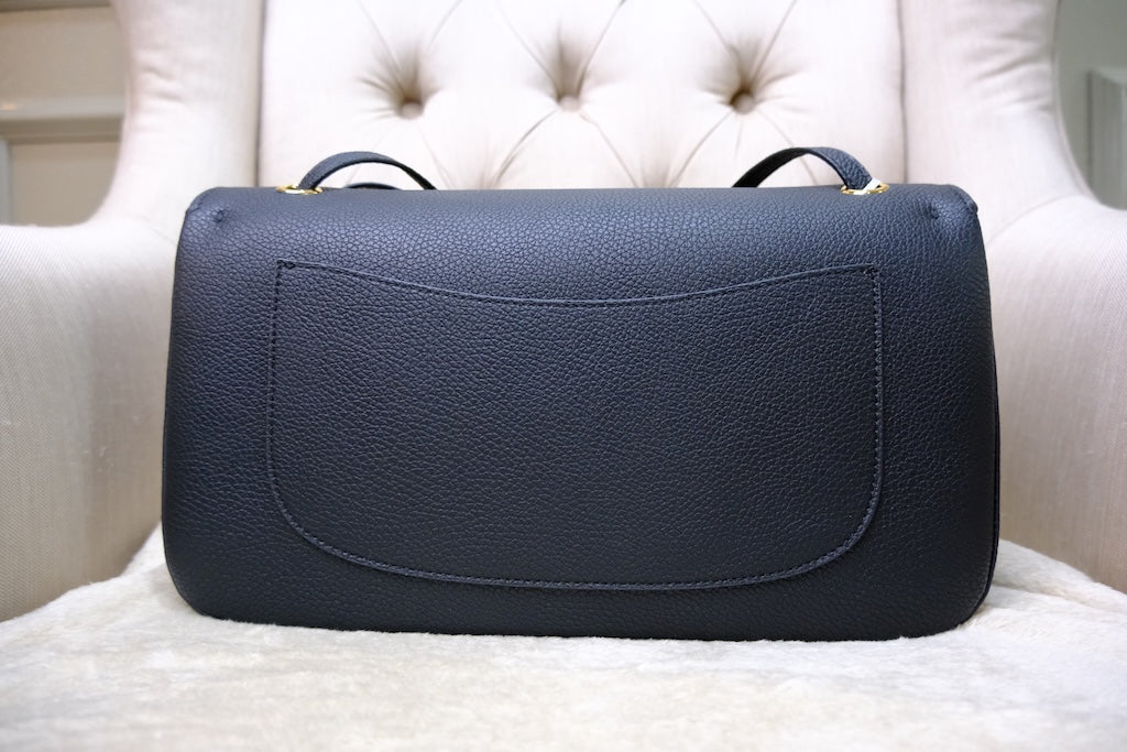 Maxi Flap - Black 32cm GHW