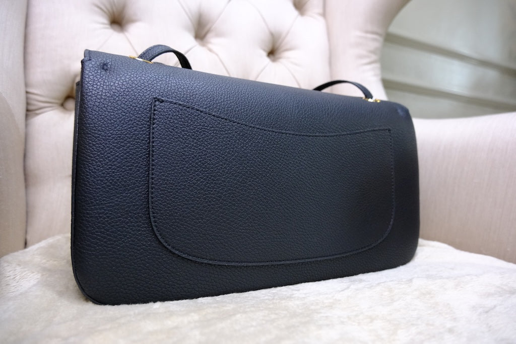 Maxi Flap - Black 32cm GHW
