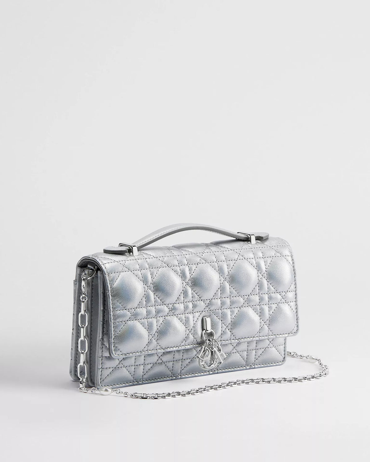 My Dior Mini Bag – Metallic Silver