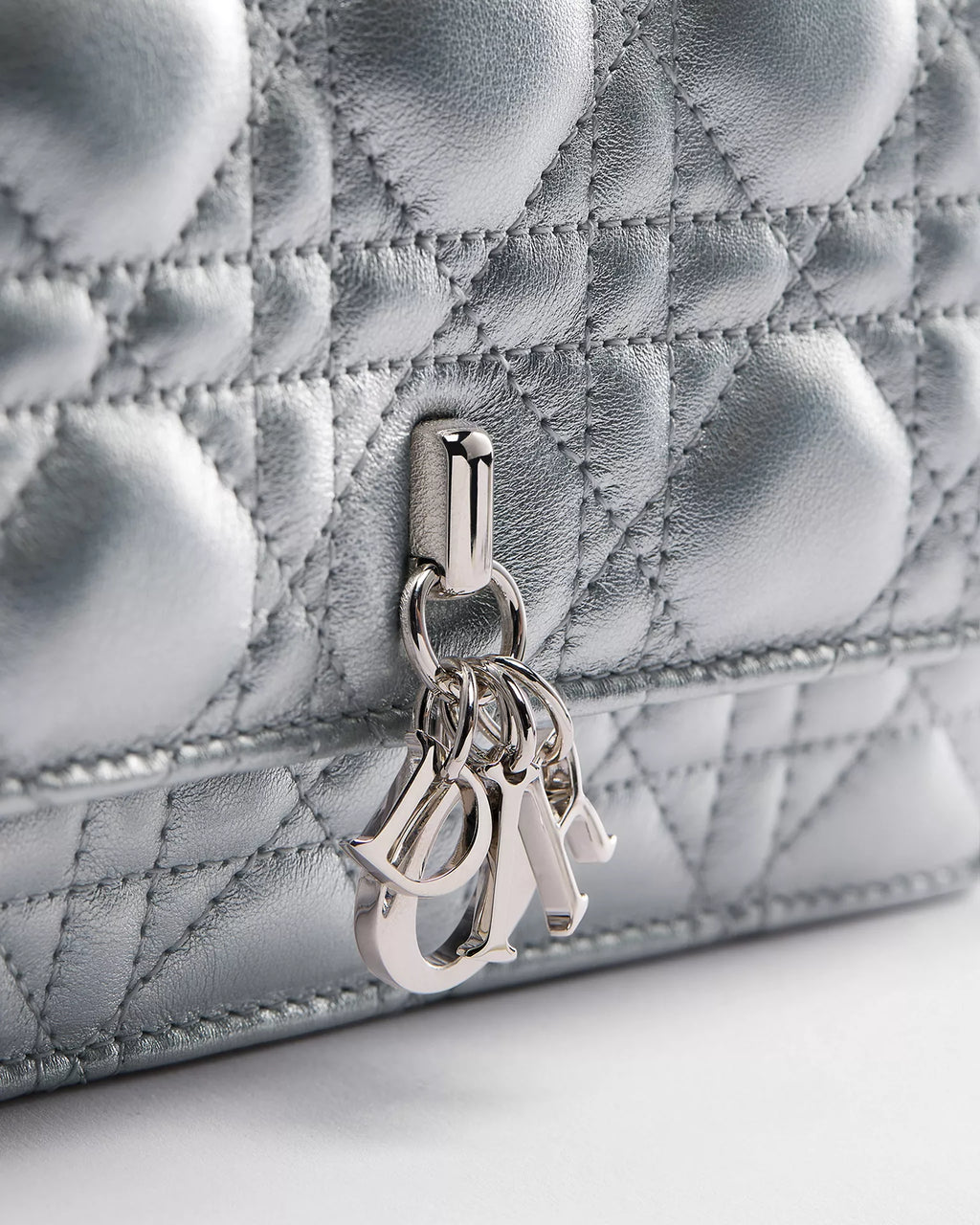 My Dior Mini Bag – Metallic Silver