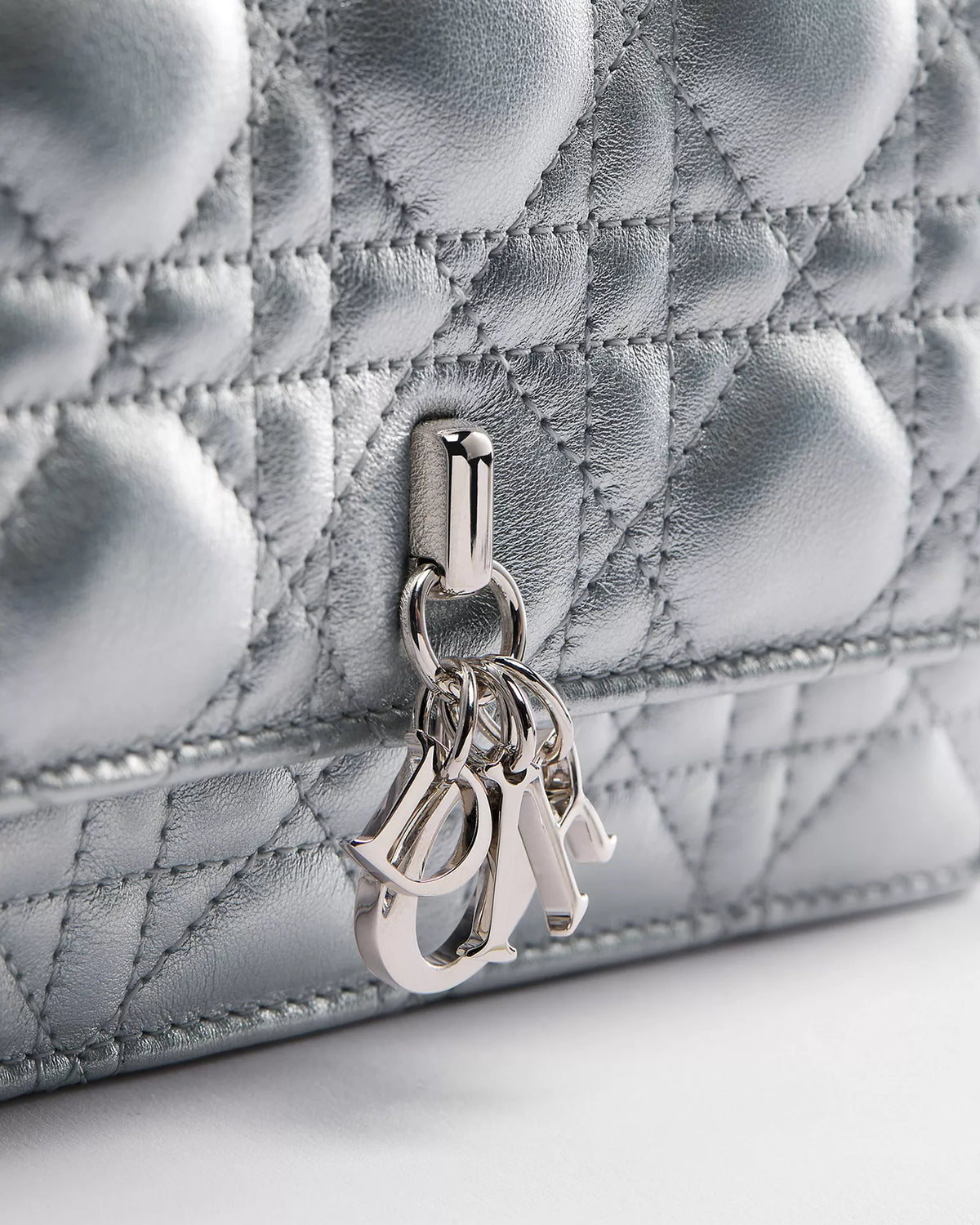 My Dior Mini Bag – Metallic Silver