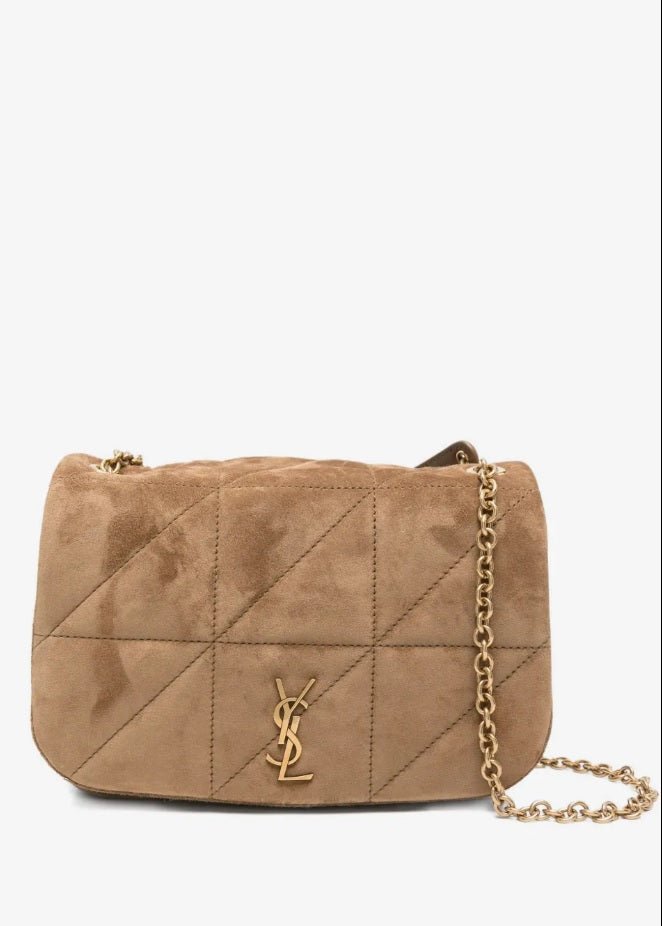 YSL Jamie 4.3 Suede Tan