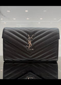 YSL Cassandre Envelope WOC Black