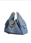 Chanel 25 Small Denim