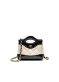 Chanel 31 Nano Bag White and Black