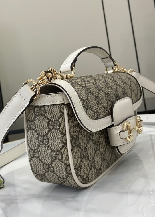 Gucci Horsebit 1955 Baguette - Canvas