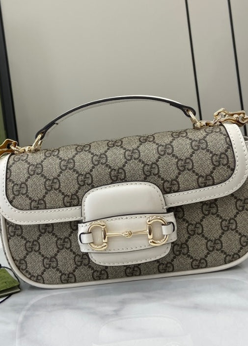 Gucci Horsebit 1955 Baguette Canvas