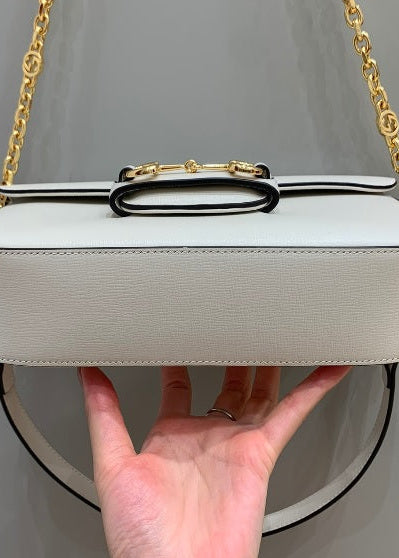 Gucci Horsebit 1955 Baguette - White