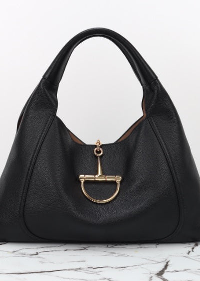 Gucci Softbit Maxi Shoulder Bag Black