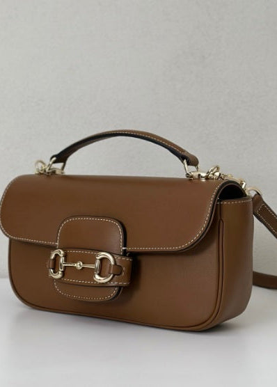 Gucci Horsebit 1955 Baguette - Brown
