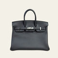 Birkin 25 - Noir Clemence PHW