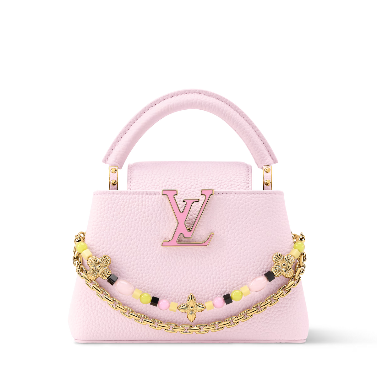 Capucines Mini Top Handle - Pink