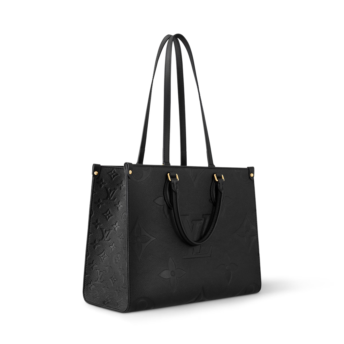 OnTheGo MM – Black Monogram Empreinte